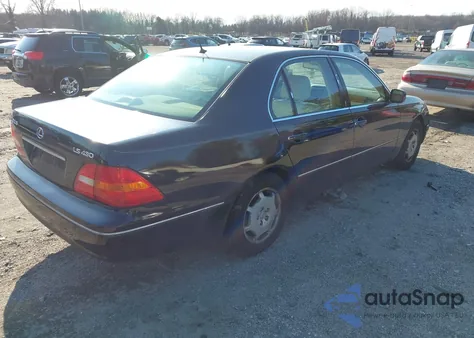 2002 Lexus Ls 430 из США, поврежденный, VIN JTHBN30F320074689